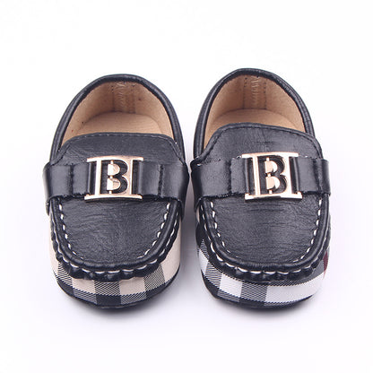 Children's B Checkered Shoe