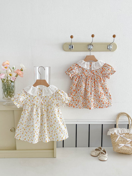 Children's Summer Flower Dress