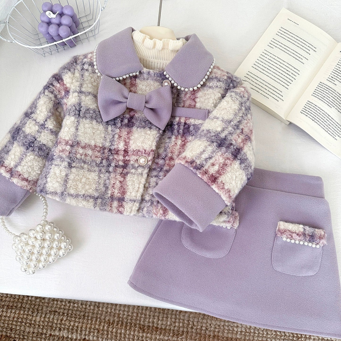 Girls' Winter Pearl Set