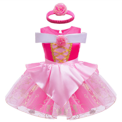 Pink Party Dress for Girls