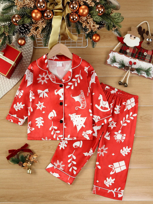 Santa’s Little Kids Pajamas