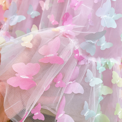 Children's Tulle Dress with Butterflies