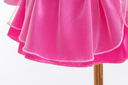 Pink Children's Dress with Bow