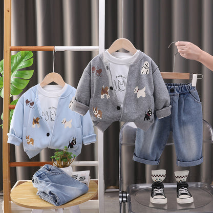 Conjunto de 3 piezas de cachorro para niño 