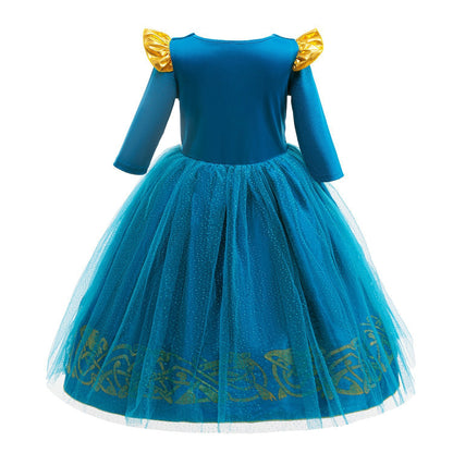 Party Dress for Girls with Glitter
