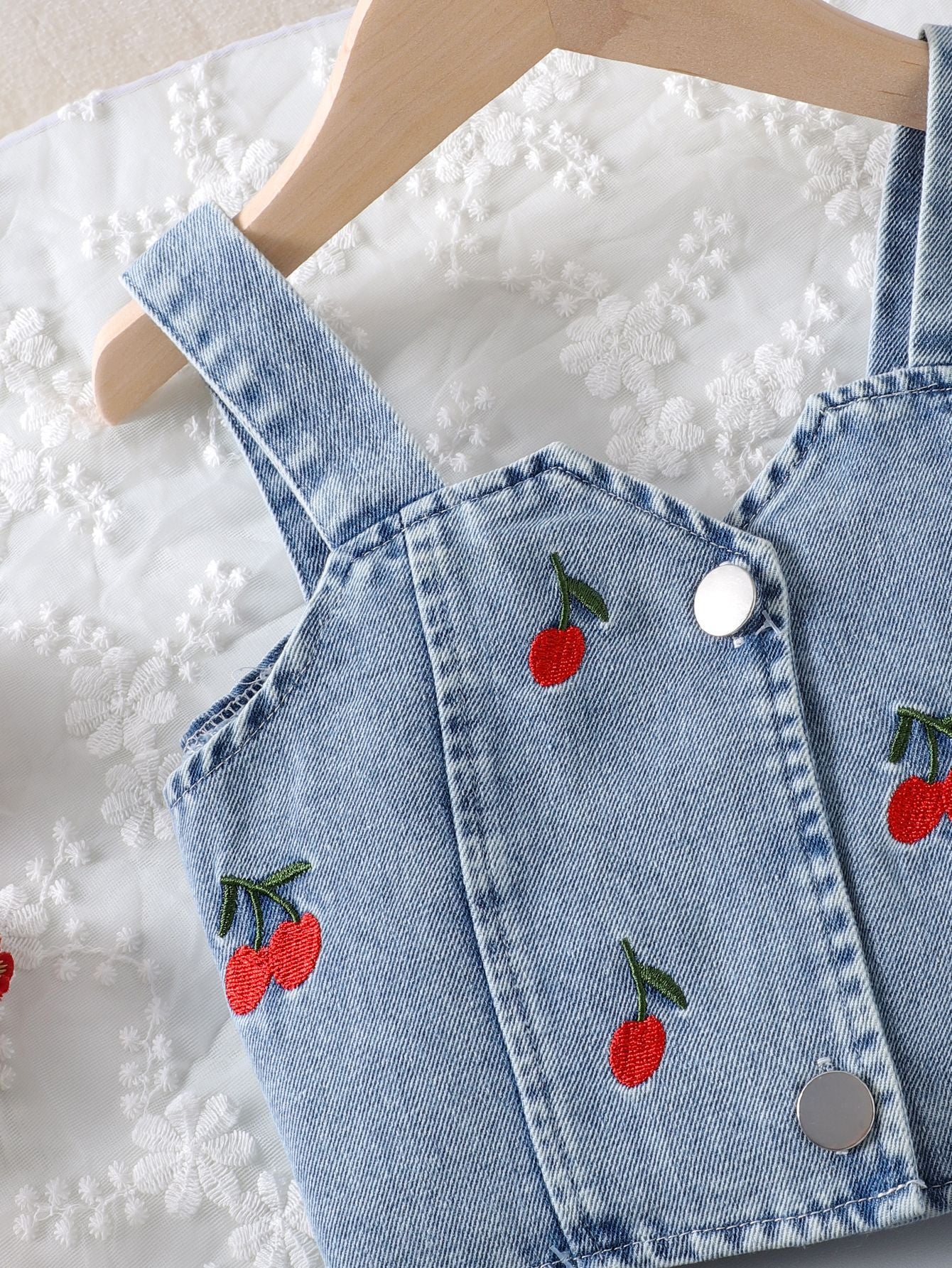 Children's Summer Jeans Cherry Set
