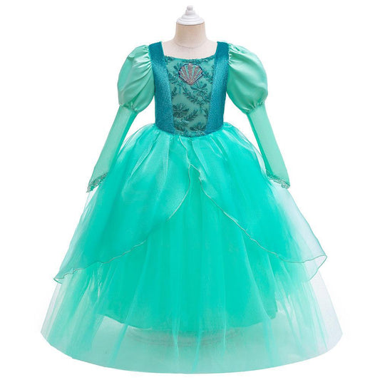 Enchanting Blue Party Dress