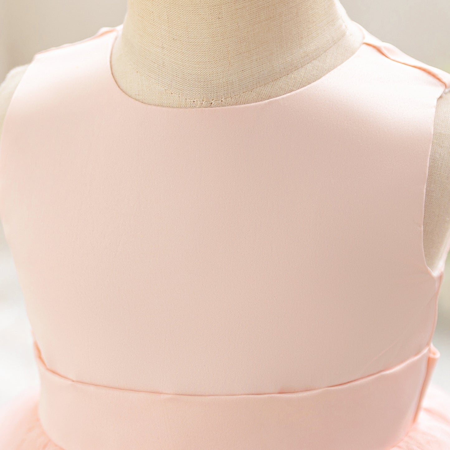 Vestido Infantil Barra Flores