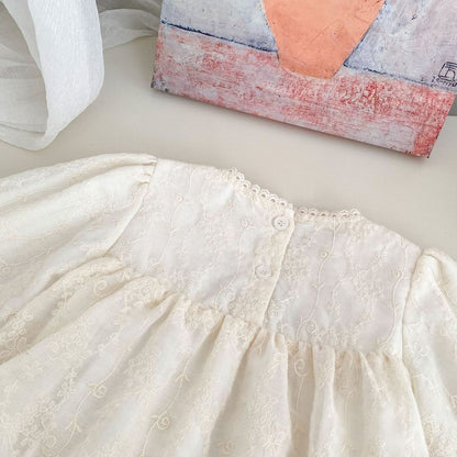 Baby Girl Floral Lace Bodysuit