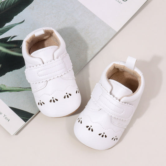 Zapatos de bebé con velcro para princesitas 