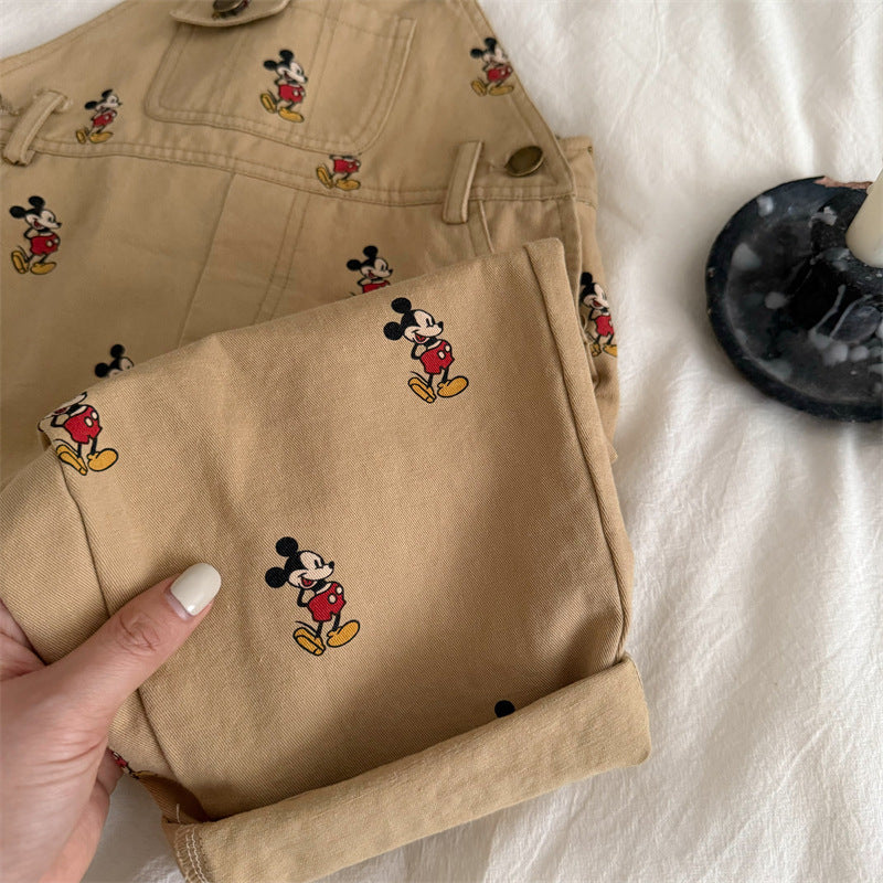 MK Mouse Kids' Overall & Top Set