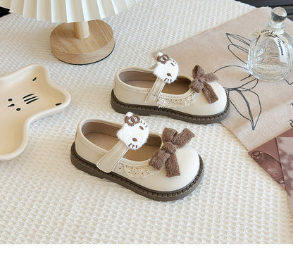Lace Balloon Thick Sole Kids Sandals Lightweight Walking Shoes