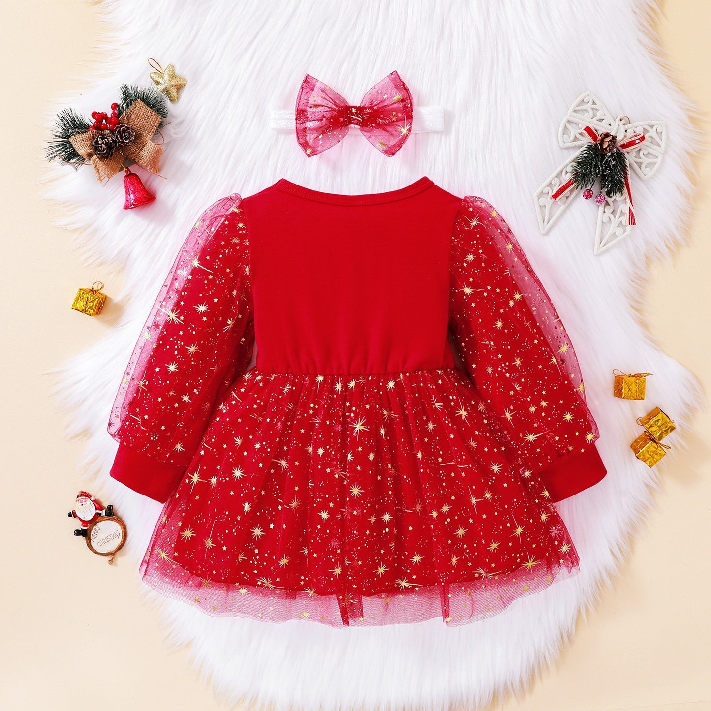 Vestido infantil Baby Stars 