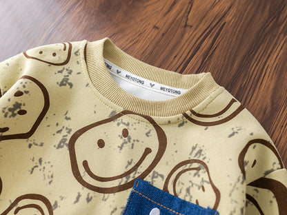 Smiley and Jeans Children's Outfit