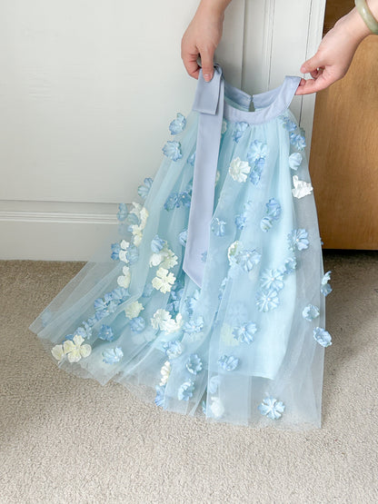 Children's Tulle Floral Dress