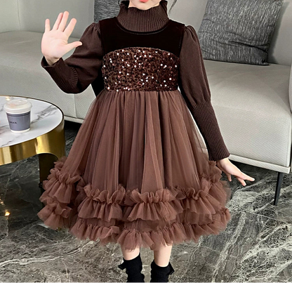 Children's Sequin and Tulle Dress