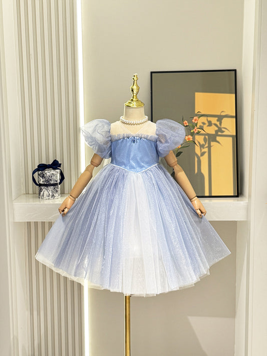 Blue Princess Dress for Kids
