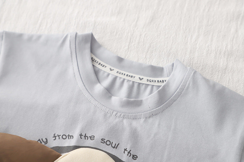 Children's Outfit with Puppy and Jeans