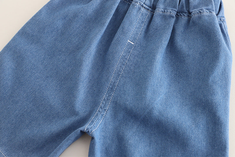 Boys' Outfit Set with Animal Print Shirt