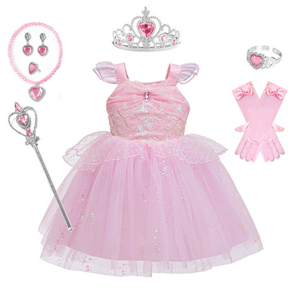 Sparkly Pink Party Dress