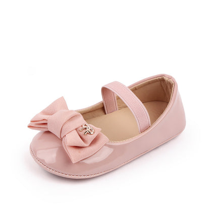 Children's Patent Leather Shoe with Bow