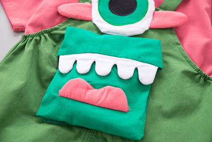 Children's overalls, Monsters Inc.