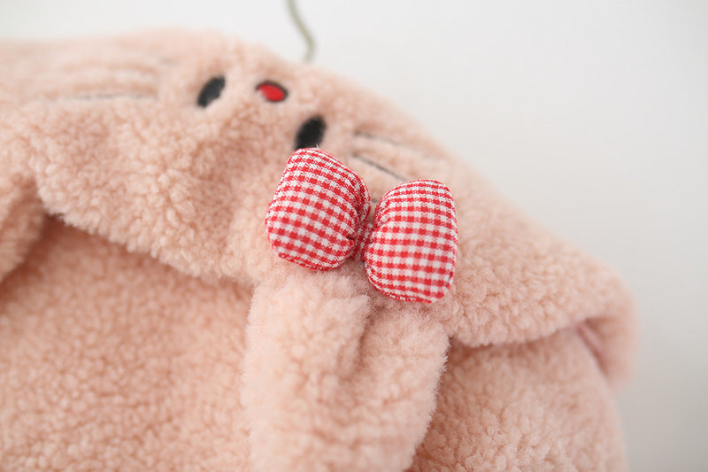 Children's Bear Jacket with Pouch
