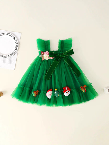 Christmas Tulle Children's Dress