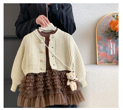 Children's Set: Jacket + Tulle Dress