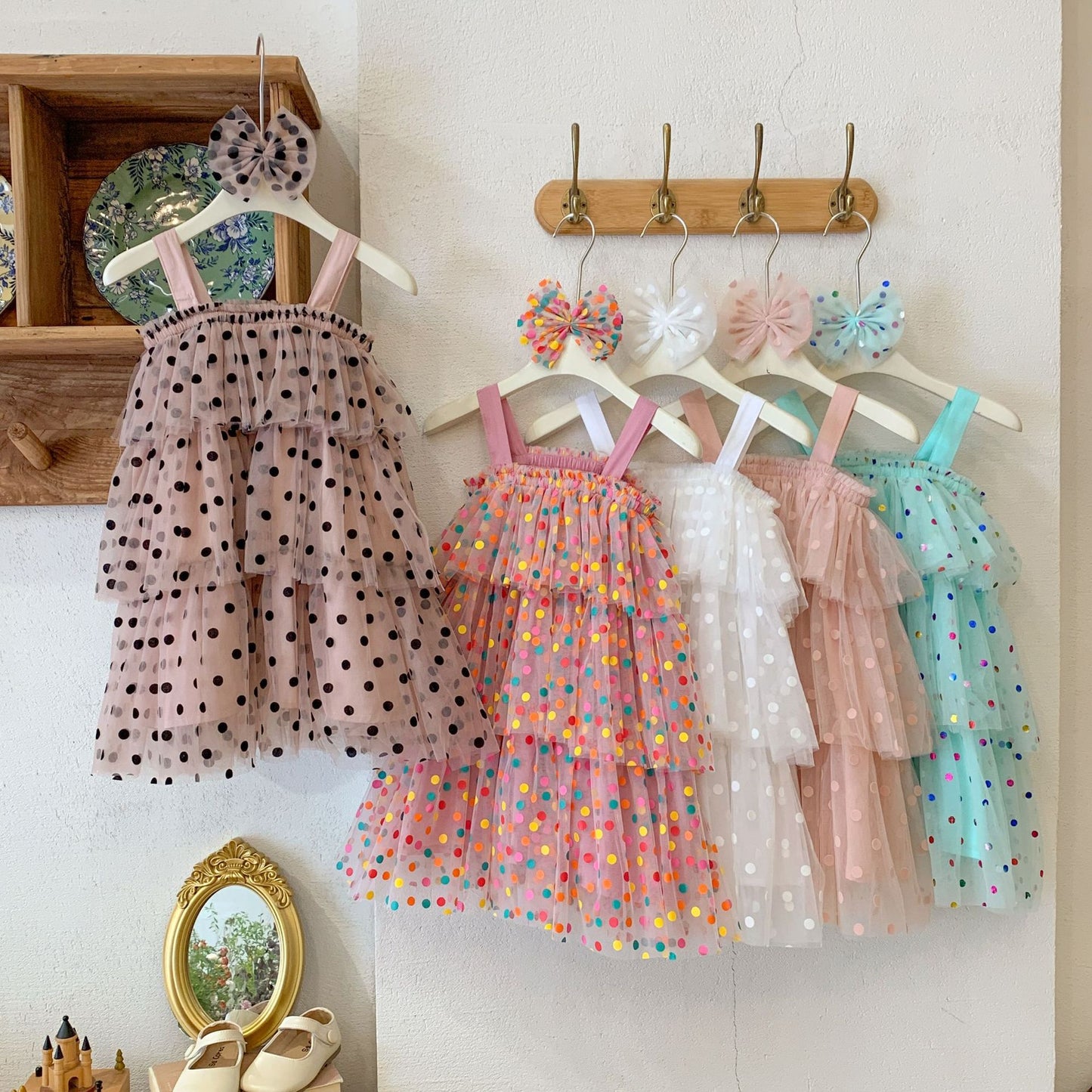 Tule Poá Children's Dress