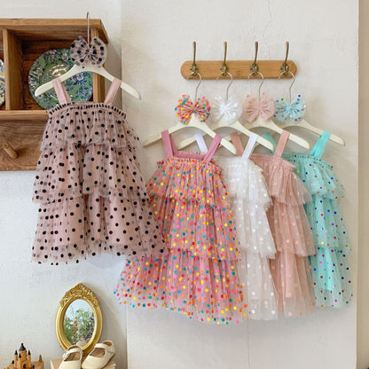Tule Poá Children's Dress