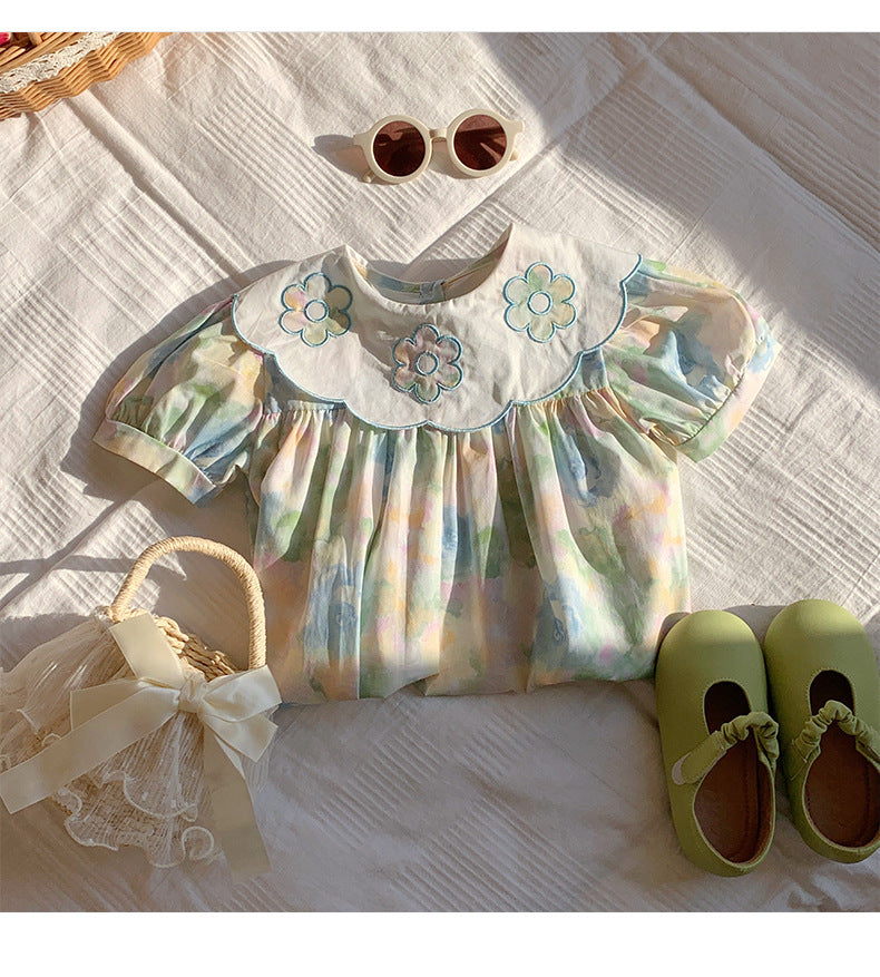 Children's Summer Flower Dress
