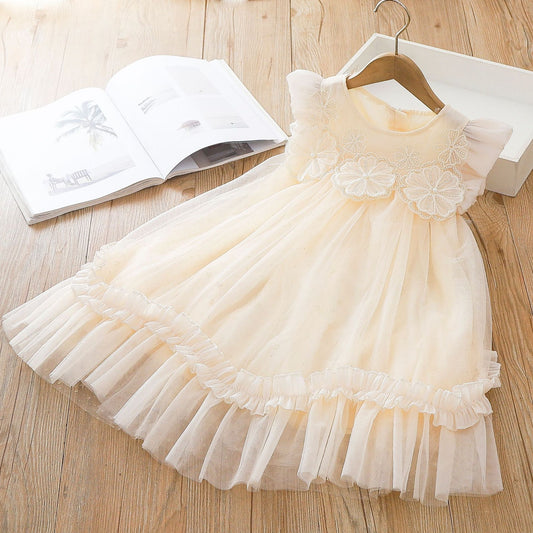 Children's Tulle and Flower Dress