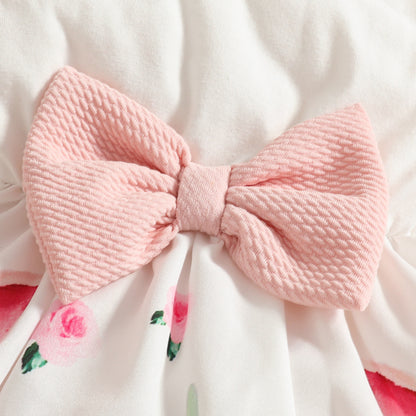 Children's Set with Bunnies and Bows