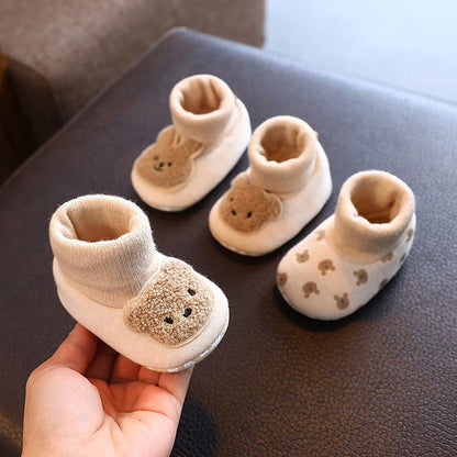 Zapatos de peluche de invierno para niños 