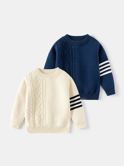 Children's Stripe Knitting Sweater