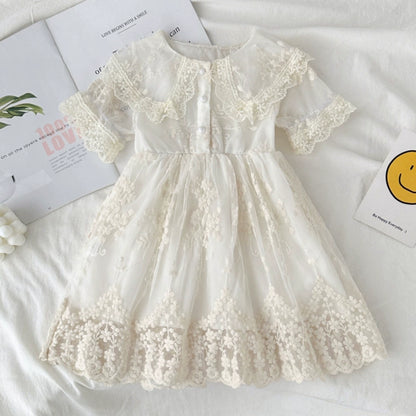 Floral Lace Dress for Girls