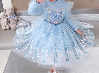 Bright Blue Party Dress