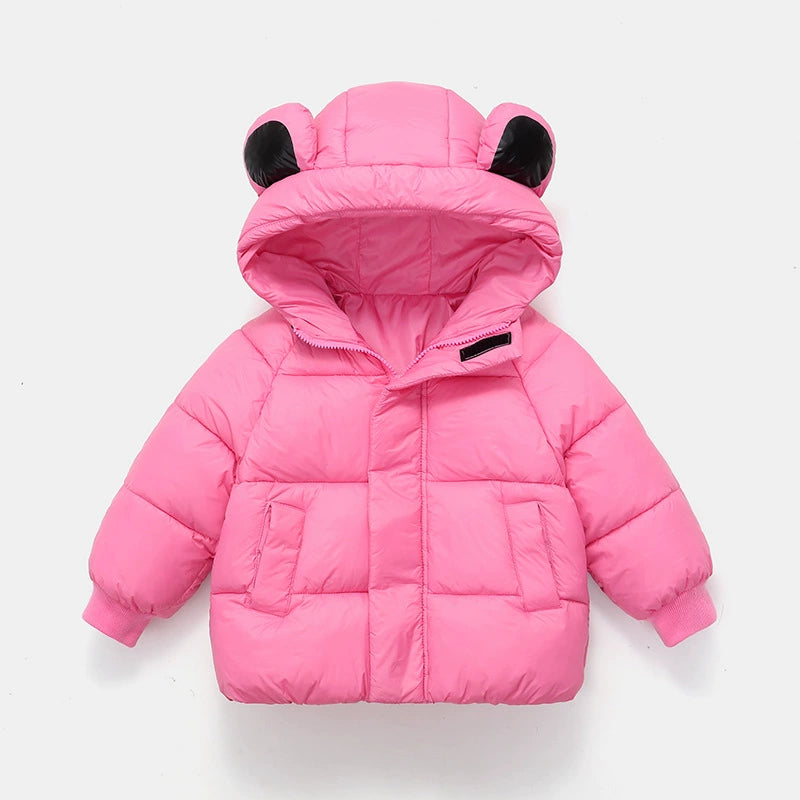 Children's Padded Jacket with Hood