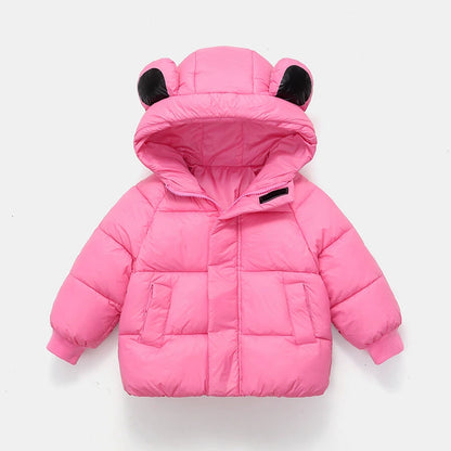 Children's Padded Jacket with Hood