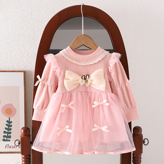 Children's Dress with Bows