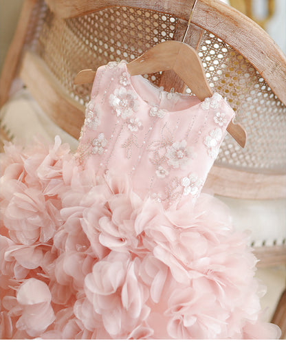 Floral Embroidered Party Dress