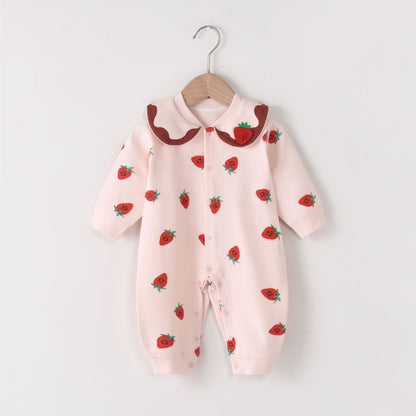 Mono infantil de fresas