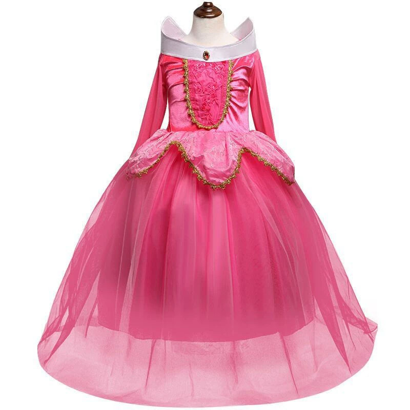 Enchanted Pink Party Dress with Accessories