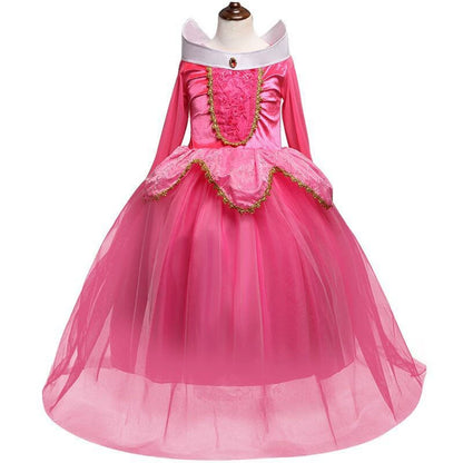 Enchanted Pink Party Dress with Accessories