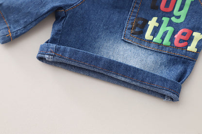 Boys' Outfit with Animals and Jeans