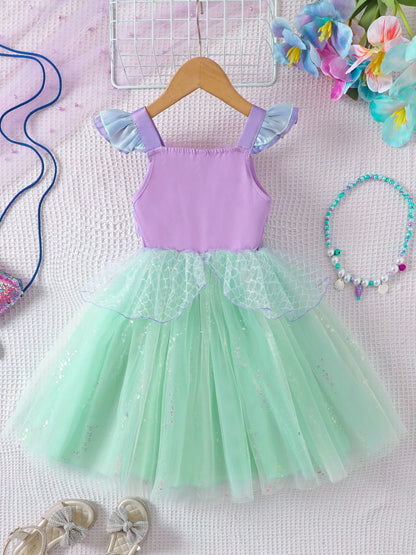 Children's Dress with Sparkling Scales