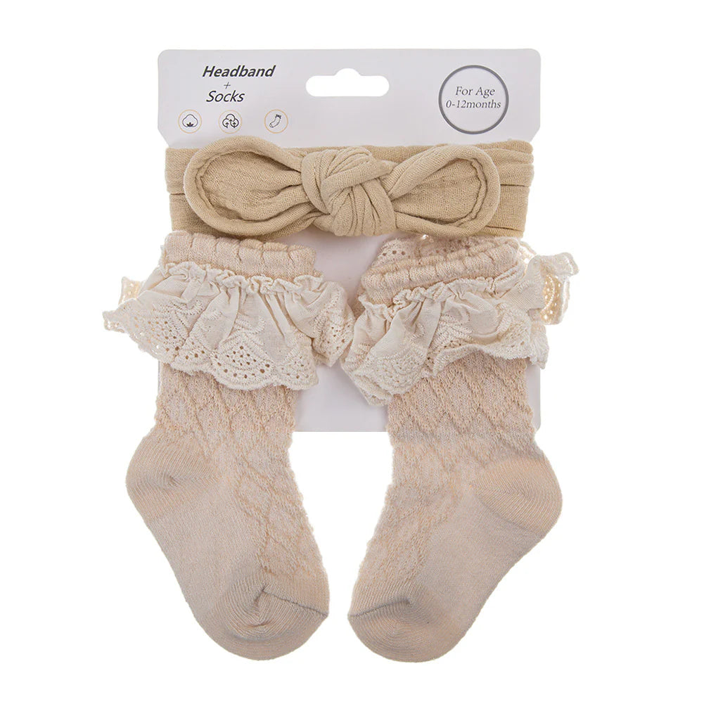 Calcetines + Diadema para Niños 