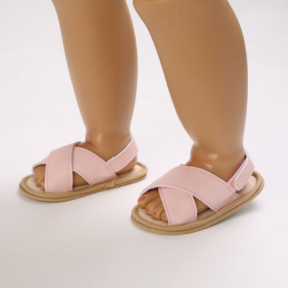 Sandalia trenzada para niños y mujeres 