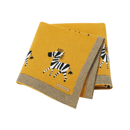 Zebra Baby Blanket